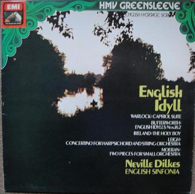 LP Record ENGLISH SINFONIA, NEVILLE DILKES - English Idyll ESD7101 EMI 1981 UK Classical Used