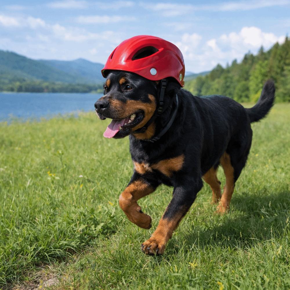 Adjustable Dog Helmet Comfortable Fit Cat Locomotive Helmet Fashion Dog Riding Helmet Traveling