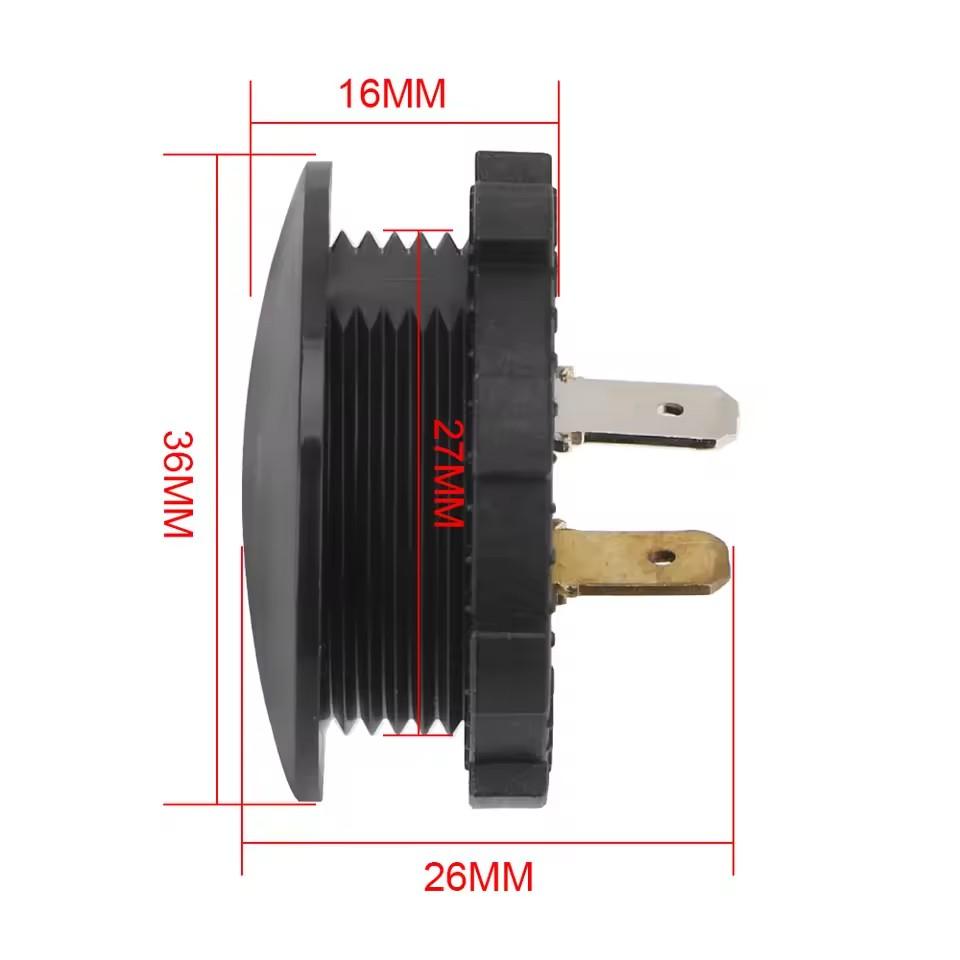 Led Display Voltage Meter Tester DC 12V-24V Mini Digital Voltmeter Ammete For Car Auto Motorcycle Boat ATV Truck Refit