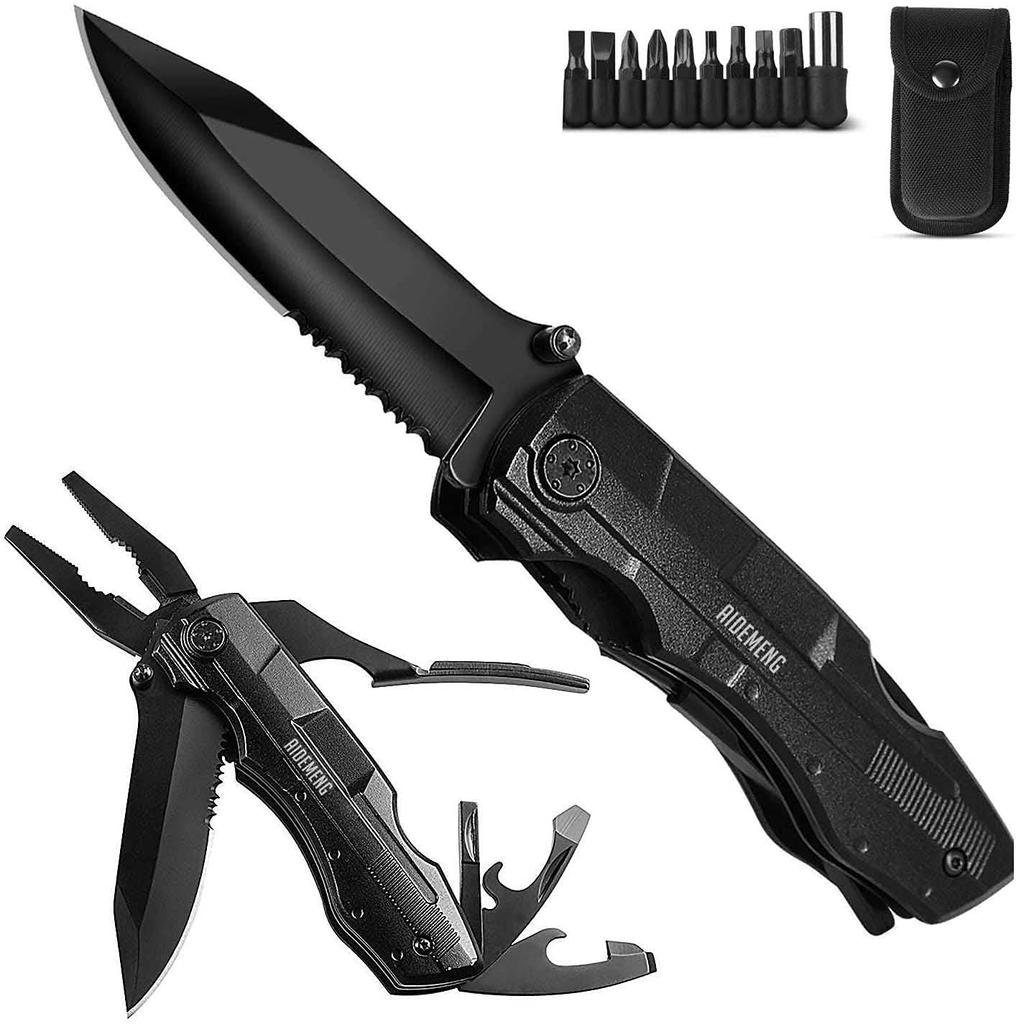 Survival mountain katastrofa kapesní nástroj Multi-tool, 5-IN-1 multifunkční nůž, nástroj, multi-tool kleště, outdoor, víceúčelový, vysoce výkonný,