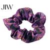 Soft Elastic Ponytail Holders Halloween Hair Ties, High Elasticity Scrunchies, Stretchy Bands with Ghost Witch Accessories Hat Bat Spider Web