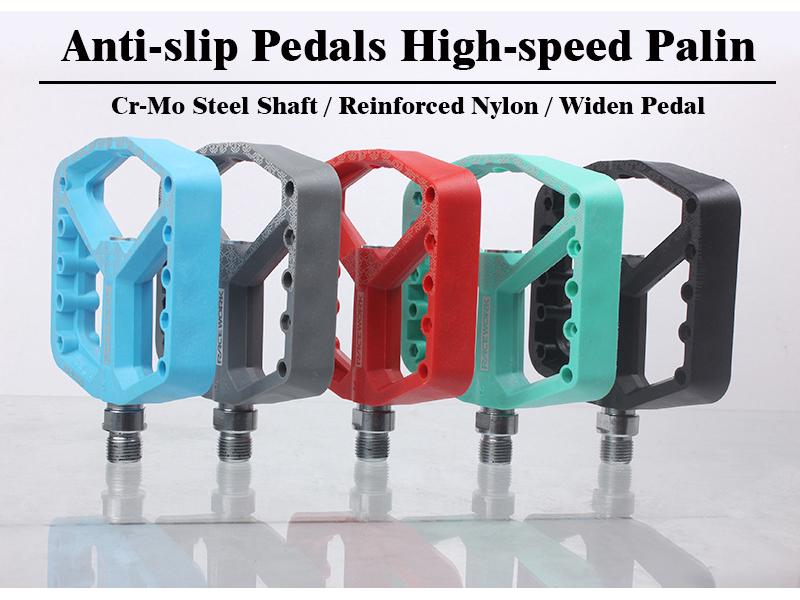 RACEWORK Nylon Brede Platform Fietspedalen voor Mountain- & Racefietsen