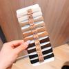 Simple Cute Bear Hair Tie High Elasticity Hair Band for Women New Hair Ring Durable Bun Hair Accessory Elastic Band