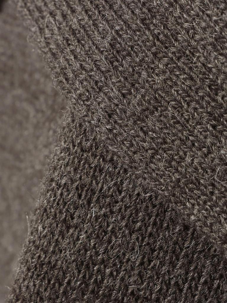Beams Heart Layered Knit Dress Charcoal One Size (Set Item) Women's