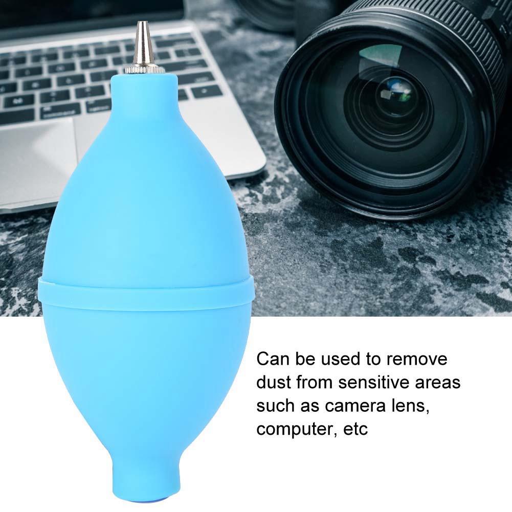 Gummi Staub Luftbläser Pumpe Reiniger Werkzeug für Digitalkamera Objektiv Filter Uhr Reinigung (blau)