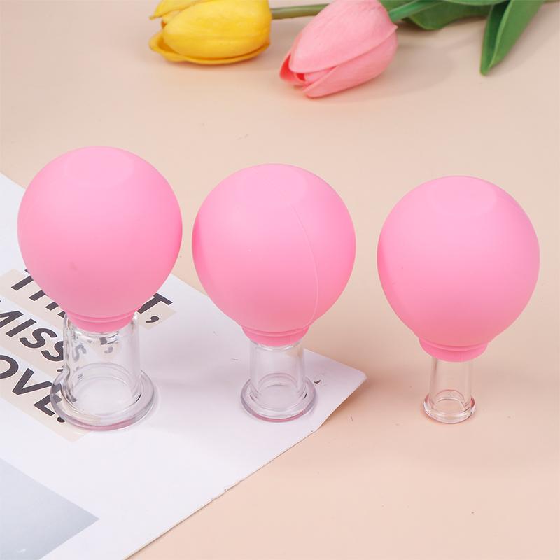 Vacuum Silicone Facial Beauty Cup, Household Cupping, Face Lifting, Ball Irrigation, Beauty