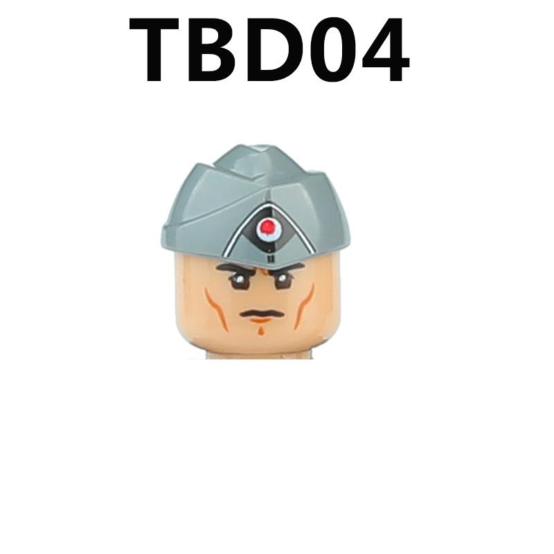 WW2 Military German Soldiers Figures Building Blocks Army Infantry Warrior Gunner Armour Cannon Weapons Bricks Toys For Kids