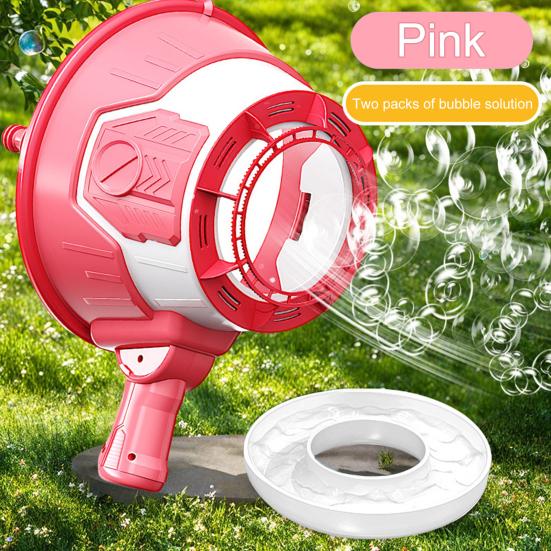 Manual Bubble Blower Toy Kids Bubble Maker No Batteries Needed Handheld Outdoor Bubble Toy