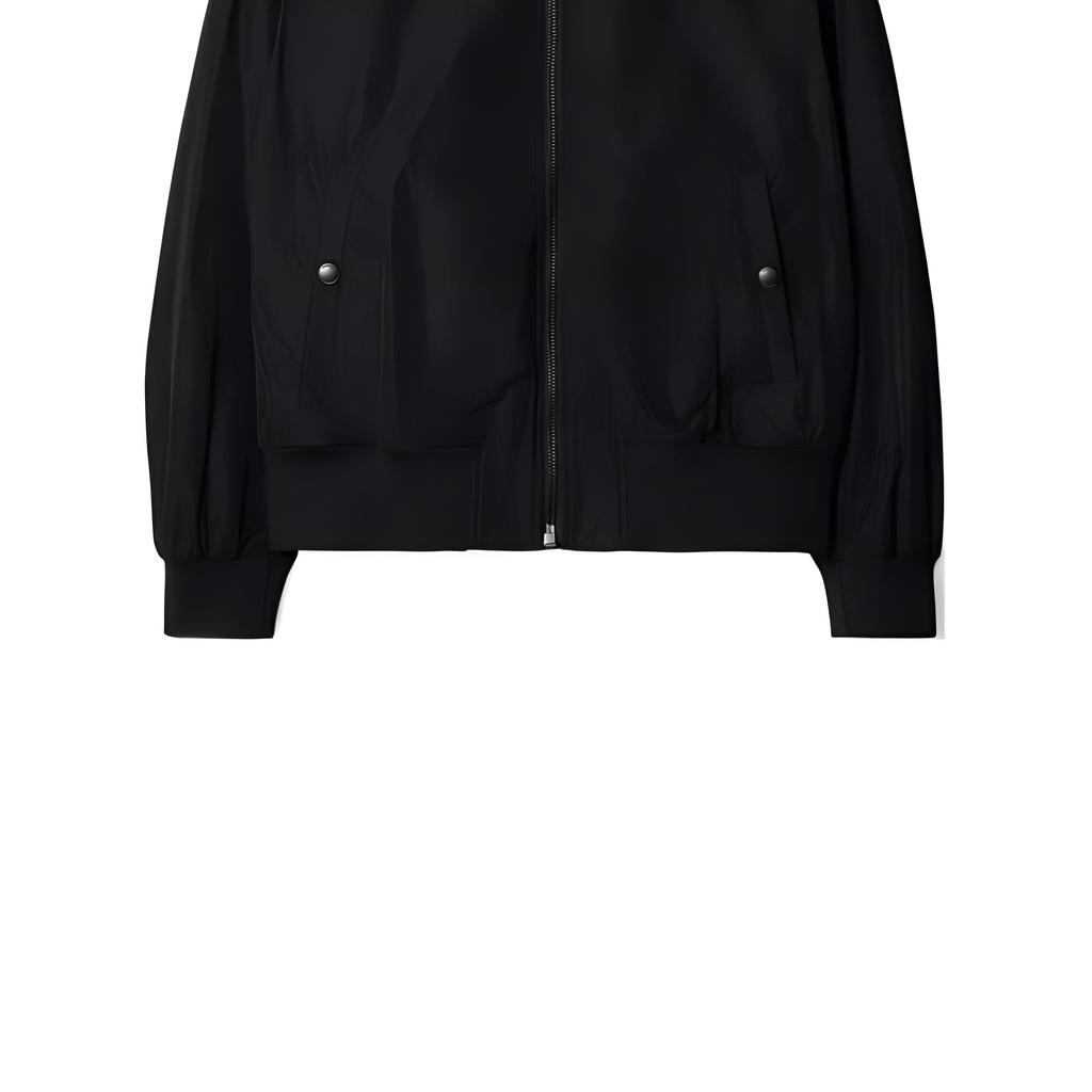 Burberry Baseball Jacket Men's Black 80842361