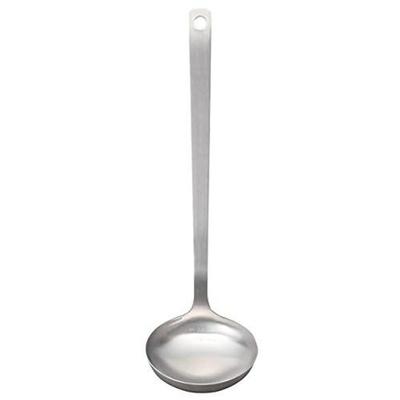Muji Stainless LadleLarge Approximately Width 8.5Length 30cm Handle 24cmRenge Online Shopping