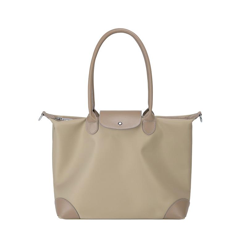 Large Capacity New Tote Bag Oxford Cloth Shoulder Bag Contrasting Color Handbag for Class Commuting Mommy Bag Shopping Bag
