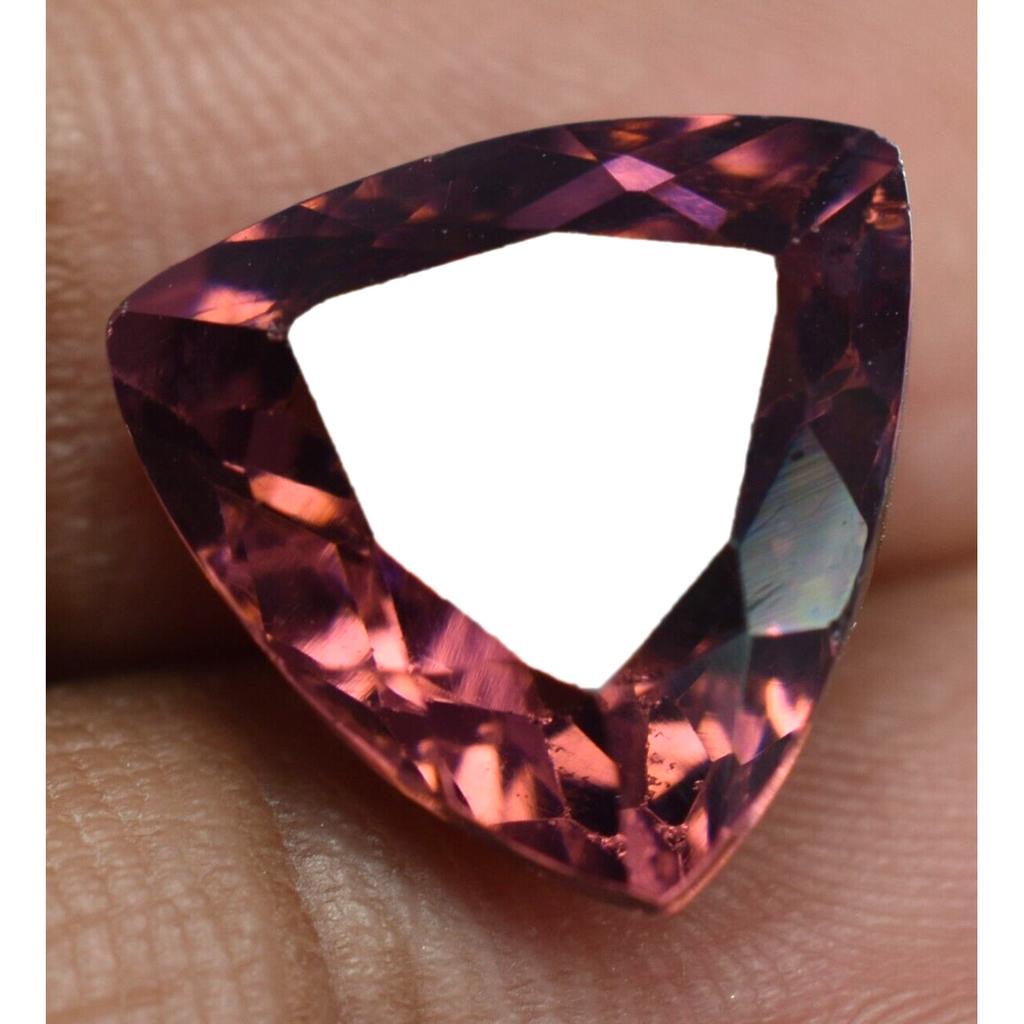 8.50 Ct Natural Padparadscha Sapphire Trillion Stunning Certified Gemstone