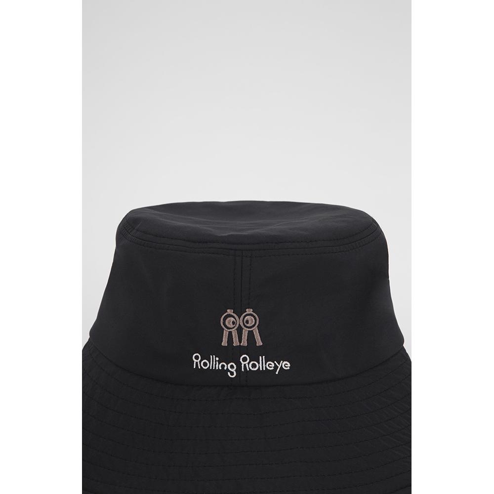 ROLLINGROLLEYE Bucket Hat Black White Brown Eye