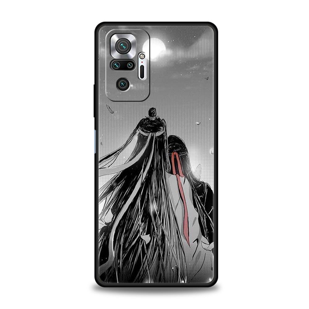 Mo Dao Zu Shi Phone Case For Xiaomi Redmi Note 12 11 10 9 Pro 5G 9s 7 8 8T 10C 9A 9C 9T K40 Gaming Silicone Cover Coque Funda