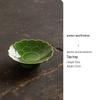 Ceramic High-Legged Tea & Pastry Plate - Exquisite Chinese Style for Engagements & Snacks