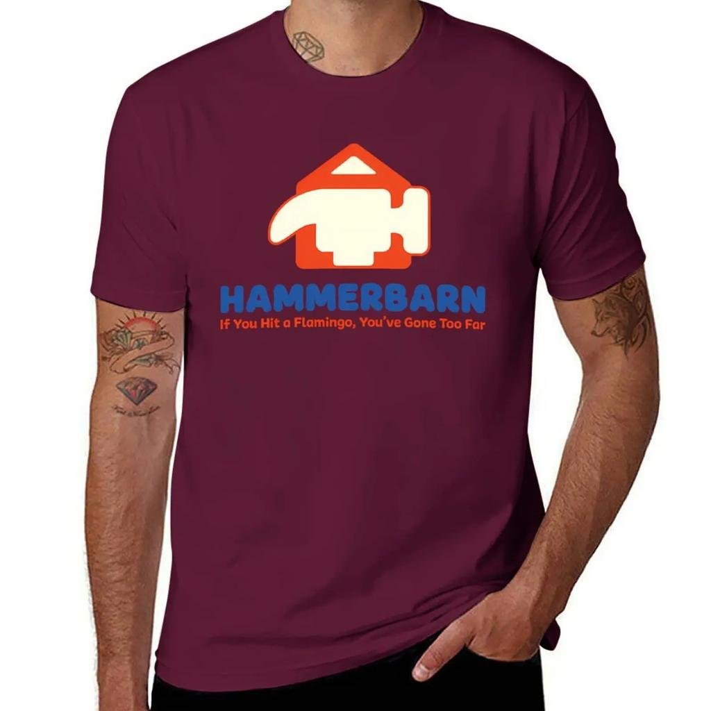 Hammerbarn Quote T-Shirt Baggy Shirts Graphics Men T Shirt