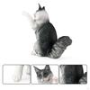Cat Animal Model Mini Figurines Models, for Tabletop Bar Bedroom, Ornaments Decoration