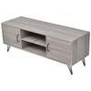 Day and Night - Day and Night Gray TV Cabinet 120x40x45 Cm