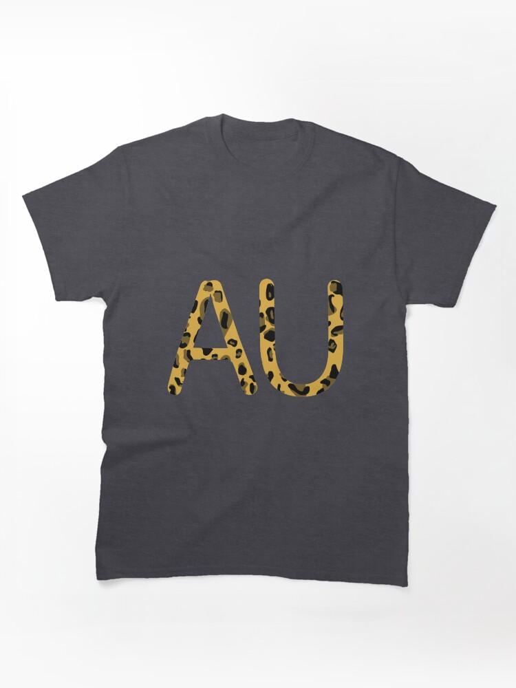Auburn University AU Cheetah Print Classic Unisex T-Shirt