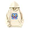 Women's Hooded Gradient Printed Long Sleeved Sweatshirt Loose Women's Sweatshirt  Sweatshirt