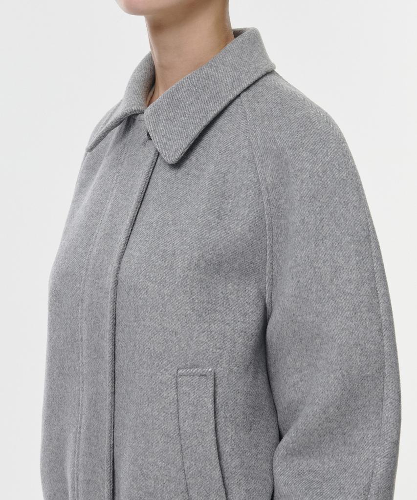 Musinsa Standard Woman Women'S Wool Blend Blouson Jacket [Grey]