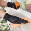 100pcs High-Quality Black Nitrile Gloves - Disposable, Heavy-Duty for Kitchen, Dishwashing & Household Cleaning KTY