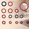 Pack of 30 Universally Coffee Machine Repair Set Silicone Sealing Rings Silicone Texture Easy Installation for Coffee