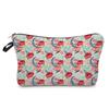 Women Kapok Print Cosmetic Bag Toiletries Organize Travel Storage Case 6676