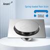Press Pop-Up Anti-Odor Floor Drain