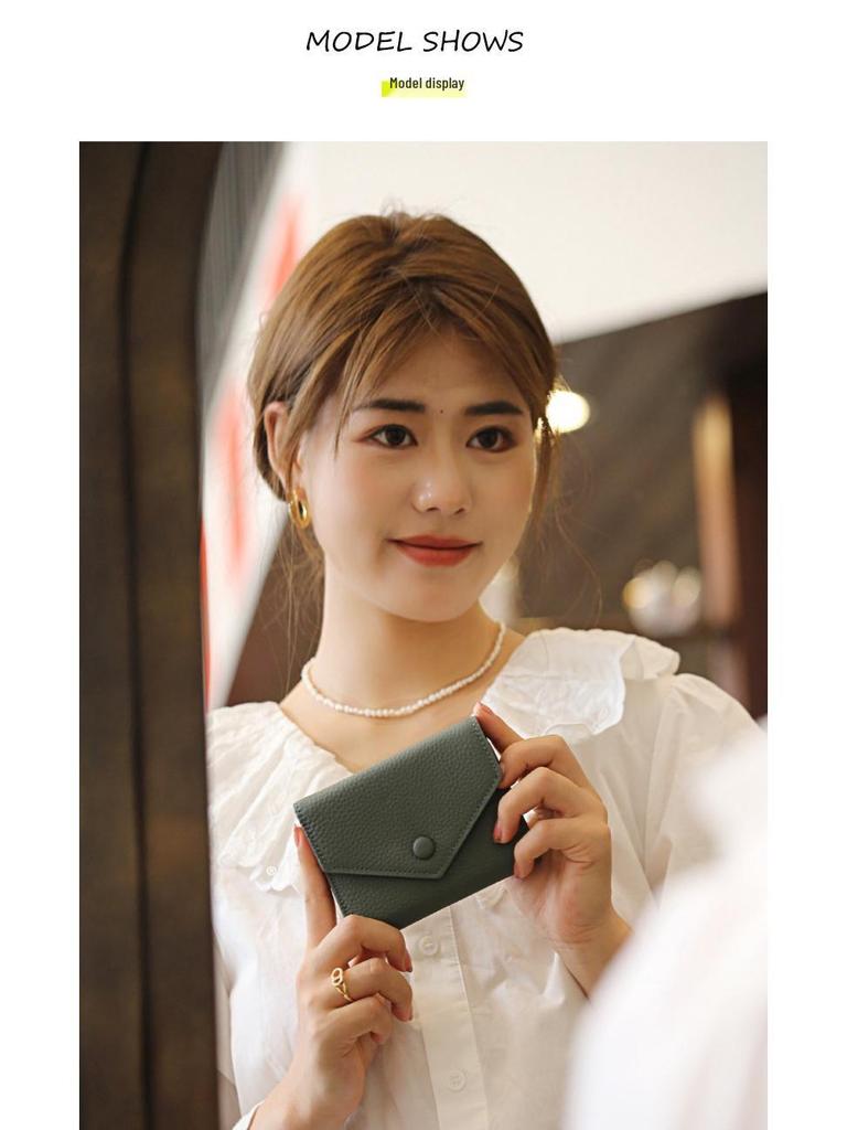 2025 Damski Portfel Slim ze Skóry Naturalnej i Etui na Karty - Wysokiej Klasy Wielofunkcyjny Portmonetka