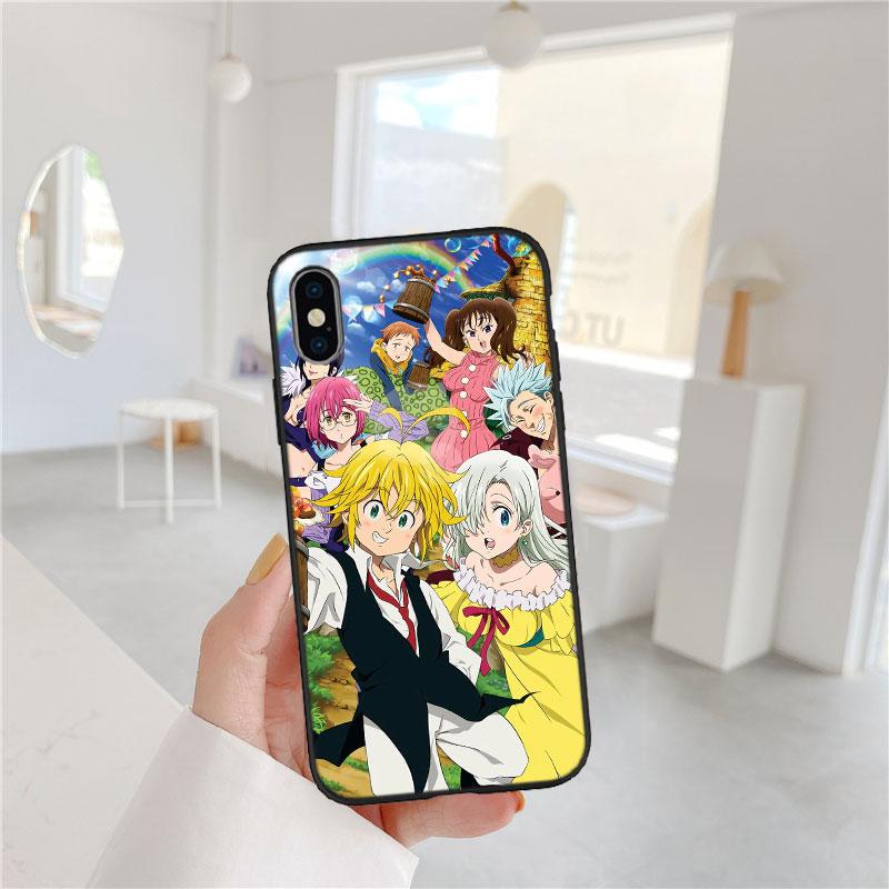 LO85 S-Seven D-Deadly Sin Soft Shell Phone Case for Redmi Note 8 9 Pro Max 9S 9T 9C NFC 8T 8A 10A A4
