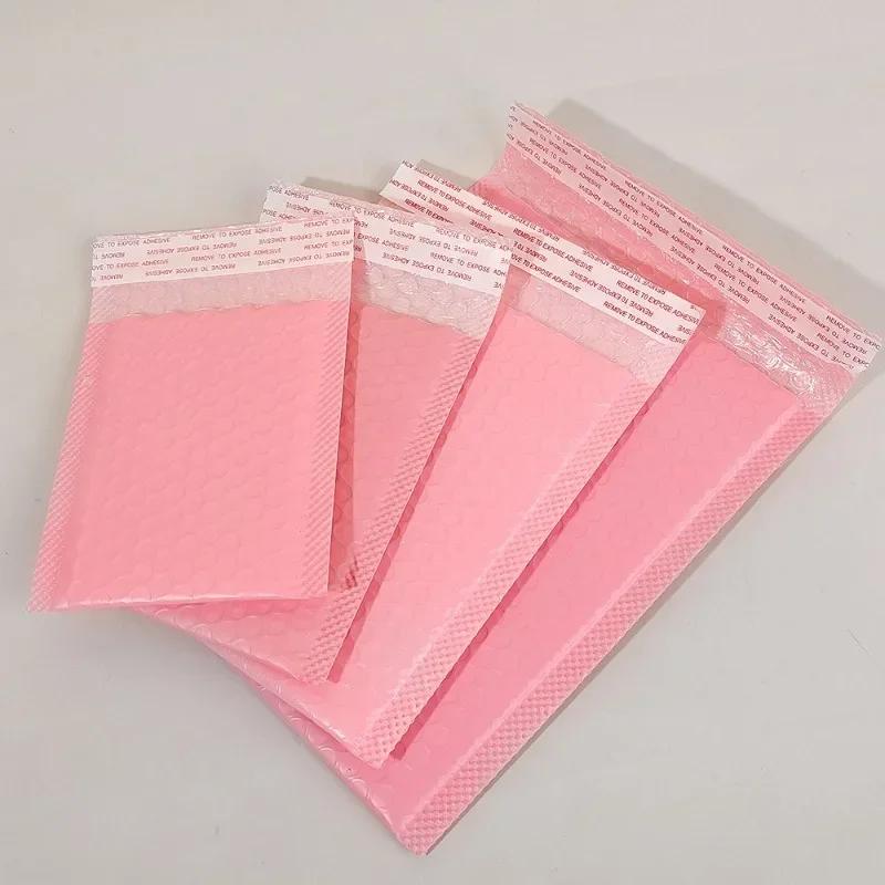 100/10Pcs Bubble Mailers Padded Envelopes Bulk Bubble Lined Wrap Polymailer Bag for Shipping Packaging Maile Self Seal Wholesale