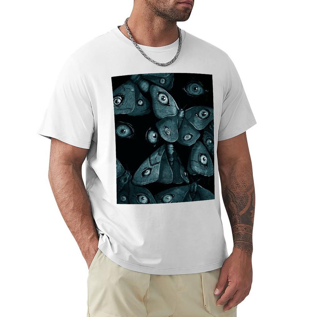 Midnight Moths TShirt Functional Casual Short Sleeve Tee