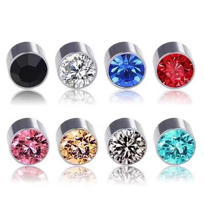 Men's and Women's Trend Personality Senior Sense of Light Luxury Magnet Ear Clips