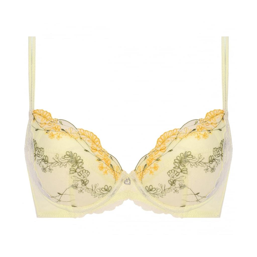 Style by Triumph Natural Slim Forest M009 Amo's Women's Bra, Fairy, (Yellow)
