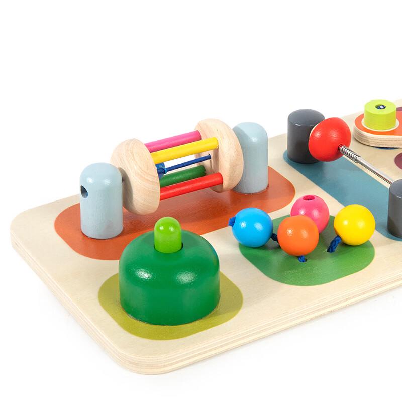 Infant Fine Motor Skills Busy Board