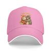 Cute Monkey Punch Panchi Kun Japan Baby Monkey Team Sun Baseball Cap Spring Unisex Adult  Outdoor Sports Baseball Caps