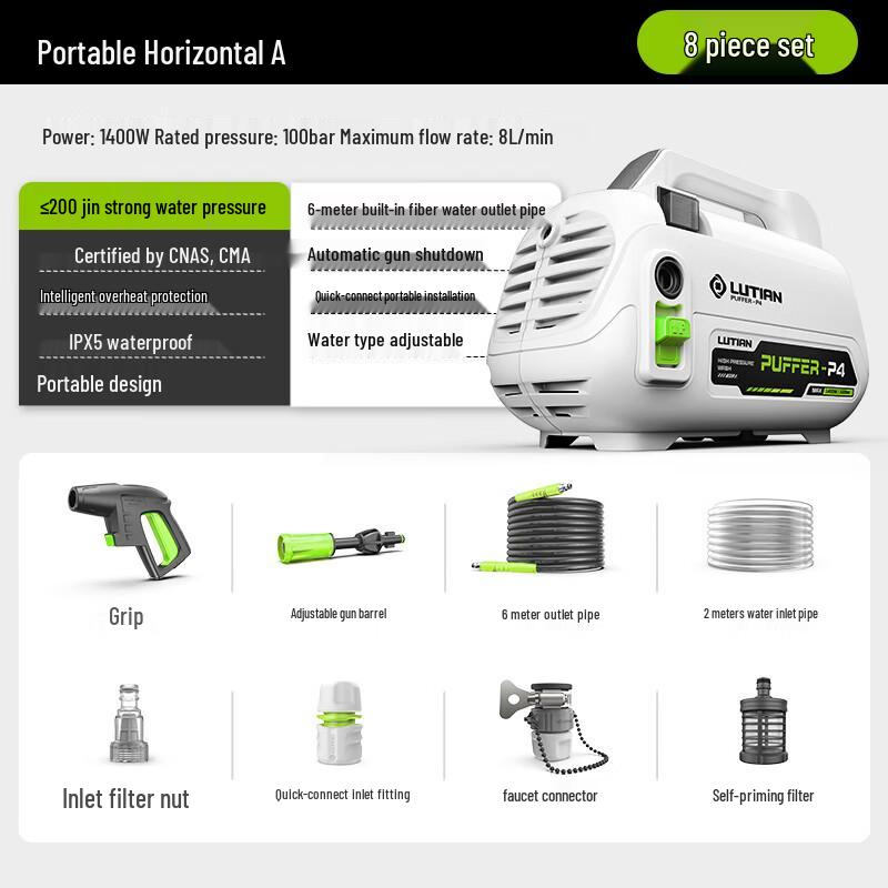 Lutian Portable High-Pressure Car Washer