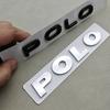 2026 Hot For Volkswagen VW 3D ABS Logo Polo Letters Badge Car Rear Trunk Emblem Sticker for Volkswagen VW Polo 4 5 6R 6C 6N 9N M