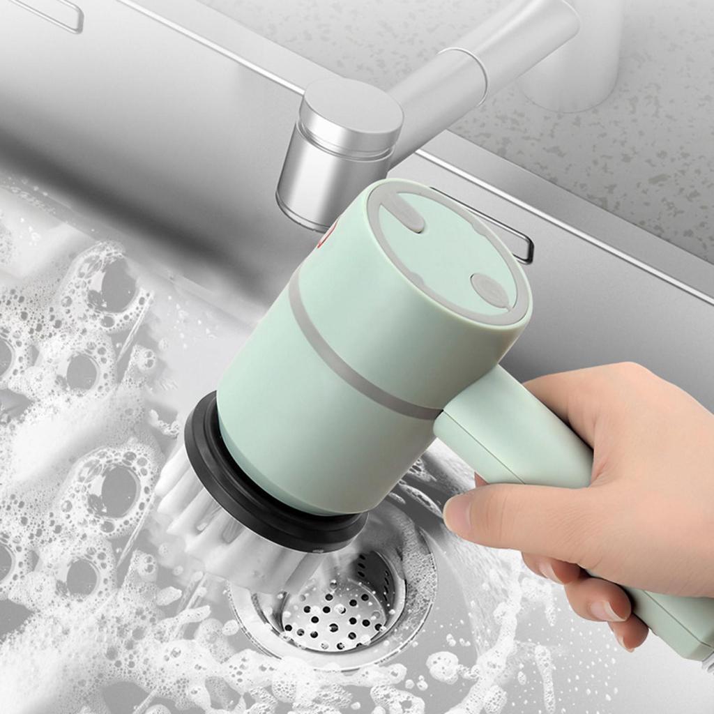 Electric Spin Cleaning Brush, Cleaning Brush Multifunctional Household Brush Wire Kitchen Toilet Bowl And Shoe Handheld, Lightweight Cleaning Brush