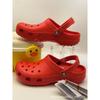 Men's and Women's Beach Shoes Baotou Sandals Outer Wear Couple's Casual Versatile Breathable Hole Shoes Beach Non-slip