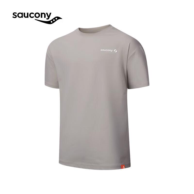 Saucony Unisex Outdoor Casual Short Sleeve T-Shirt
