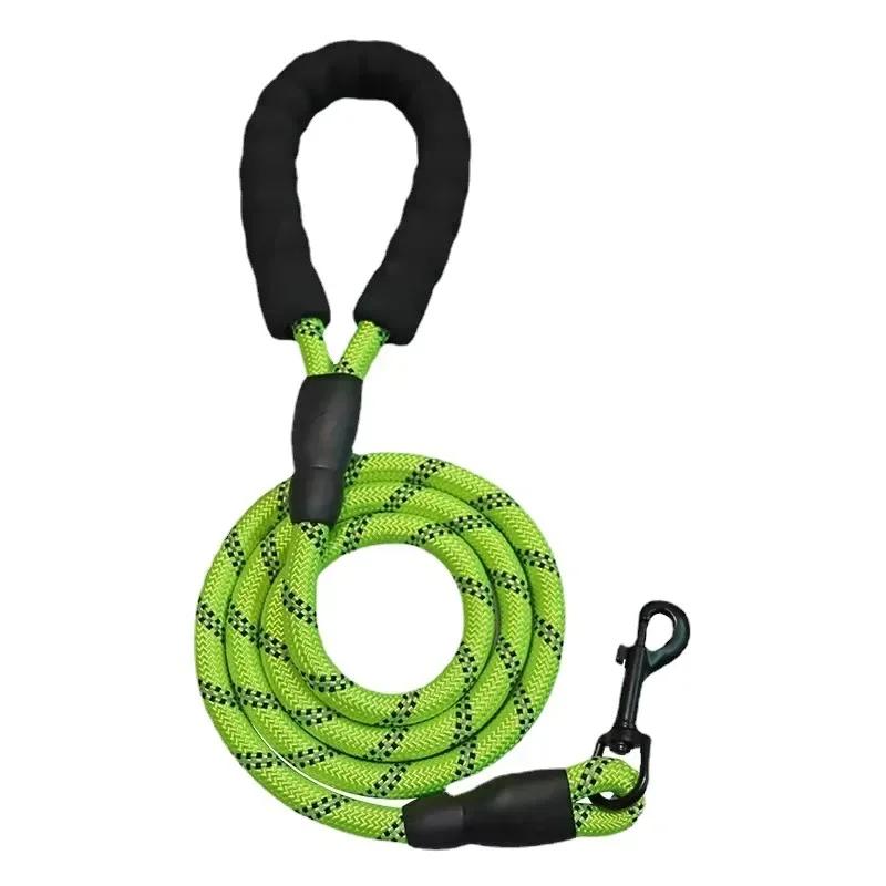 Reflective Strong Dog Leash for Small Medium Large Dogs Pet Leashes Drag Pull Tow Harness for Golden Retriever And More