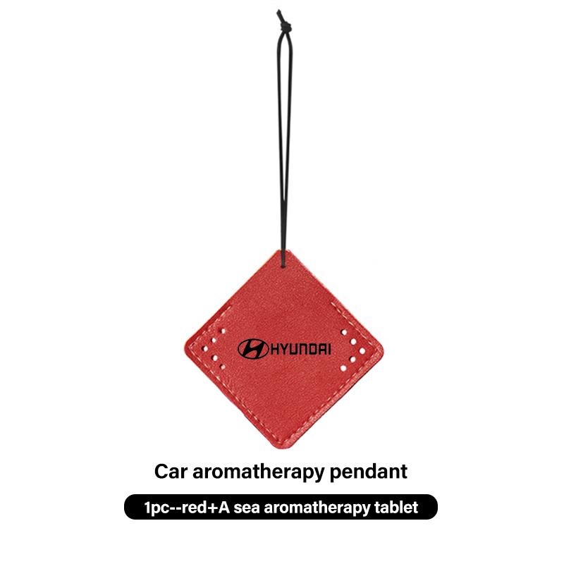 Car Hanging Aromatherapy Fragrance Tablets Air Freshener Parts For Hyundai Tucson NX4 IX35 H7 2022 2021 2020 2019 2018 2009 R3