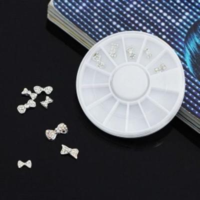 Ribbon Nail Stone Parts 12 Piece Set