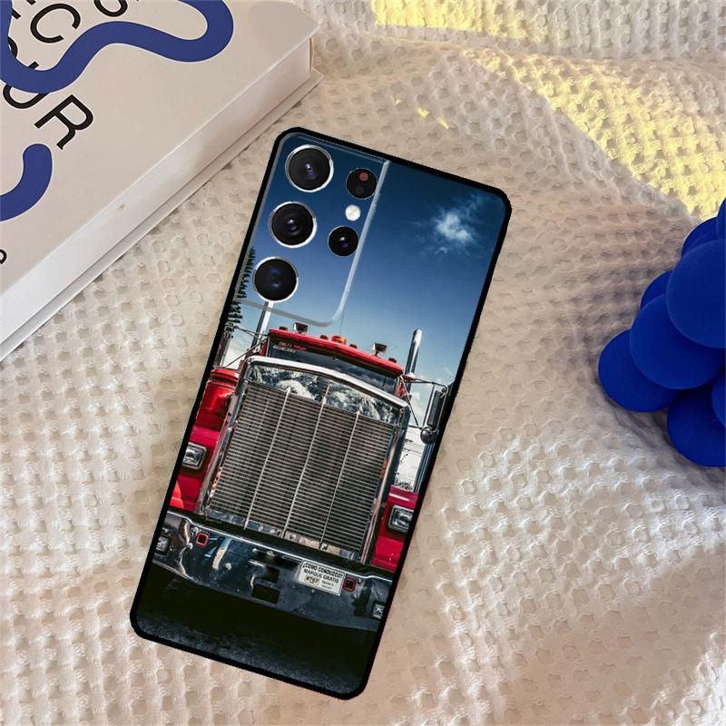 Heavy Truck Car Phone Case For Samsung Galaxy S24 S25 Ultra S9 S10 S20 S22 S21 Plus S23 FE Portector Cover
