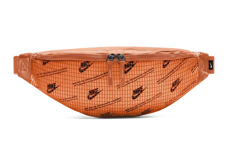 Nike Nylon Fabric Fanny Pack Regular Unisex Orange CK7446-884