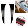 Gloss Black Car Rear Window Side Spoiler ABS Spoilers Canards Splitter Auto Accessories for BMW X1 E84 2009-2015
