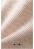 Autumn/Winter 100% Wool V-Neck Sweater Dress with Five-Quarter Sleeves