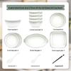 Hanyou Cloud Mist Gradient Ceramic Dinnerware Set